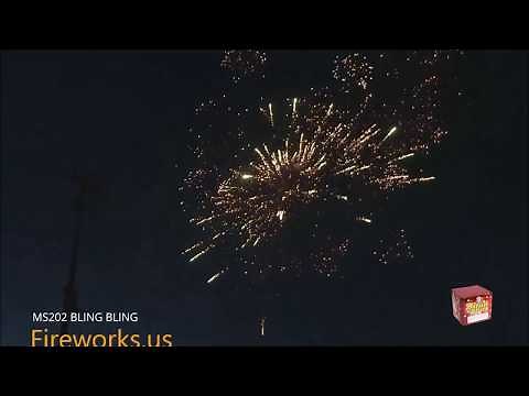 Bling Bling 36 Shot Fireworks Cake from Brothers