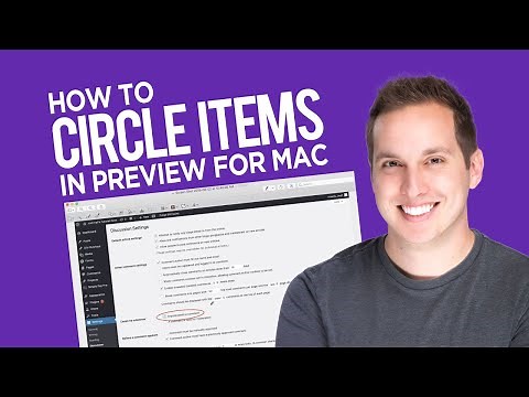 How to Circle or Highlight Items with Preview on Mac