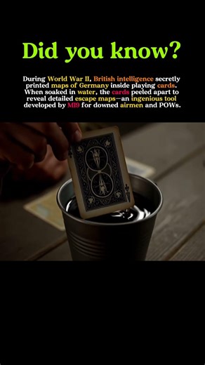 WWII’s Genius Escape Trick: Maps Hidden Inside Playing Cards