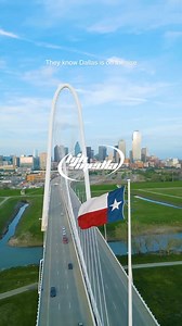 Dallas over everything, Dallas on my mind 🤠 🎥 @hjhmedia_ on Instagram The featured bridge is the Margaret Hunt Hill Bridge! | Visit Dallas