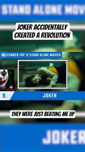 Joker Never Wanted To Start A Revolution
