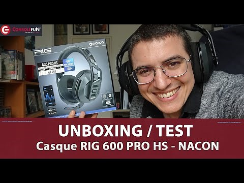 [TEST] Casque RIG 600 PRO HS de NACON ! - Compatible PS5, SWITCH, PC, Smartphone, TV Bluetooth...