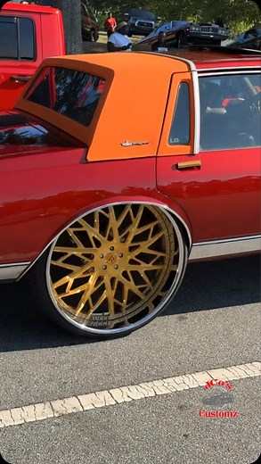 @lilbra_on_ya_hoe_ Kept comin thru showin out in his Supercharged Box Chevy tuckin 30’s 😮‍💨🔥🔥🏁🏁 #chevrolet #capriceclassic #brougham #supercharged #rucciforged | Jco’s Customz LLC