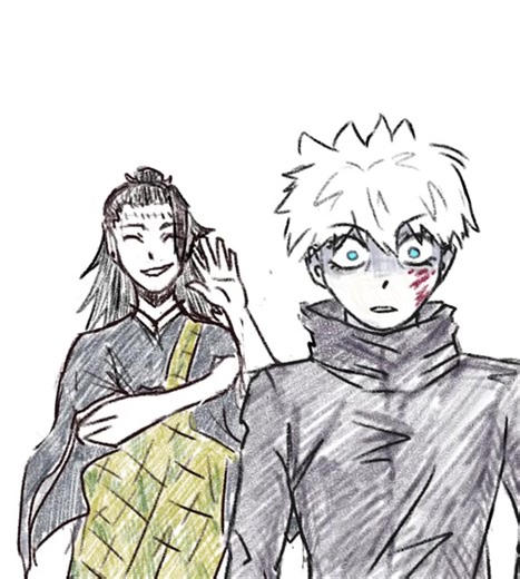 760K views · 74K reactions | Credit : gege_step_on_me #Gojo #Geto #Jujutsukaisen #JJK #Anime | Xiazhi-Yhuni | Facebook