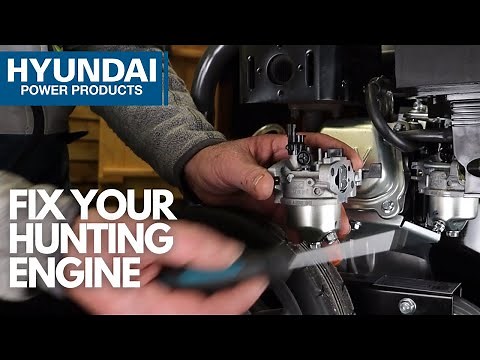 Is your Engine Hunting? - here's an easy fix you can try at home! (Hyundai Power Products)