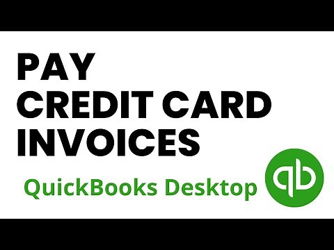 How to Pay Credit Card Invoices in QuickBooks Desktop