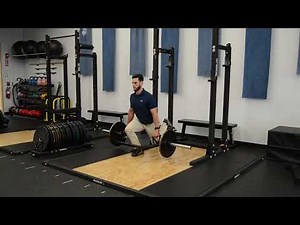 Trap Bar Bulgarian Split Squat (RFE Squat) - Exercise Demo