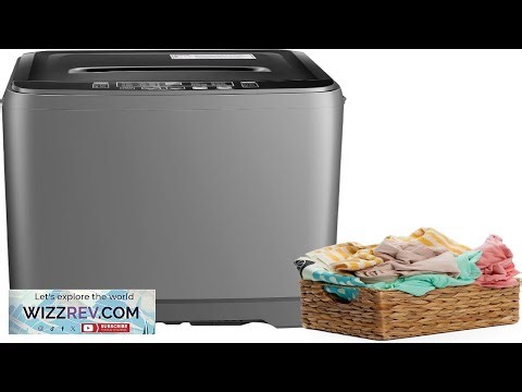 17.6Lbs Portable Washing Machine Full Automatic Portable Compact Washer with Drain Pump 10