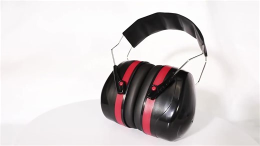 Stainless Headband Foldable Safety Ear Muffs SNR 32 DB Earmuffs Hearing Protection for Shooting