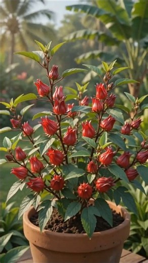 99% of People Don't Know How Roselle Grows! 🌺😱