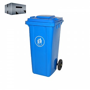 [Hot Item] 120 Liter Plastic Dustbins Outdoor HDPE Garbage Bins for Sale
