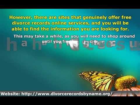 Find Out How to Get Easy and Free Access to Divorce Records
