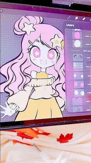 Learning to animate using Procreate Dreams💕 #procreatedreams #cutedrawing #kawaii #animation