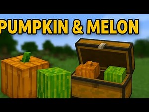 Minecraft Pumpkin And Melon Farm Java 1.21.9