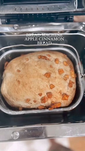 3.5K views · 25 reactions | Apple Cinnamon bread machine bread Recipe...