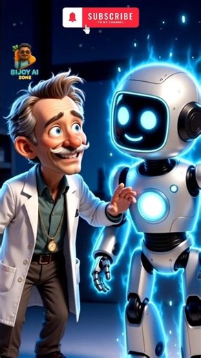 Miracle Robot Story 🤖✨ | Emotional AI Short Film | Alaukik Kahani#viral #cartoon #shortsvideo