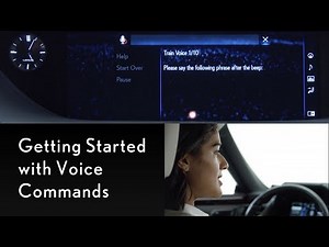How-To Use Voice Commands | Lexus