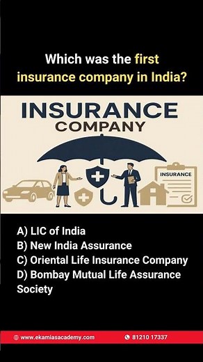 🏦📜 Which was the first insurance company in India? 🇮🇳🤔