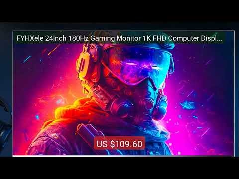 FYHXele 24Inch 180Hz Gaming Monitor 1K FHD Computer Display... — Top Pick 2026 | Unbeatable Price!