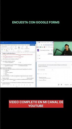 Surveys with Google Forms #research #survey #googleforms