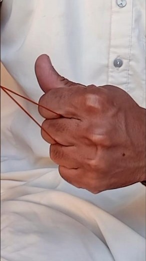 Magic Rubber Band Through Fingers Trick | Amazing Finger Escape Illusion