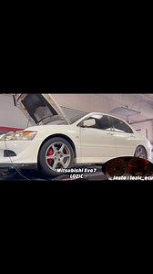 Mitsubishi evo7, dyno run and ecu tuning 283Whp&35tq. #jdm #jdmcars #evo #evo7 #ecu #ecutuning | Lozic ECU & Hardware