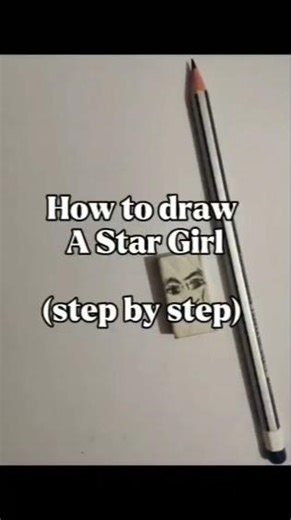 How to draw a StarGirl #fyppp #stargirl #doodleart #artshorts #sketching #aestheticart