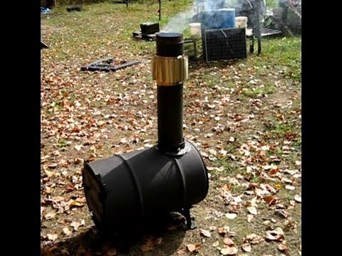 Making A Barrel Stove Using The Barrel Stove Kit