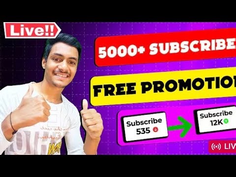 free promotion of youtube