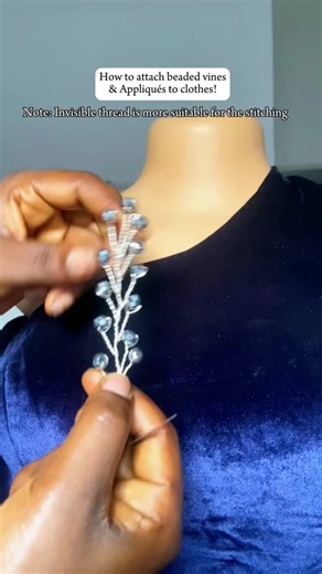 Step-by-Step Beading Tutorial for Appliqués and Beaded Vines