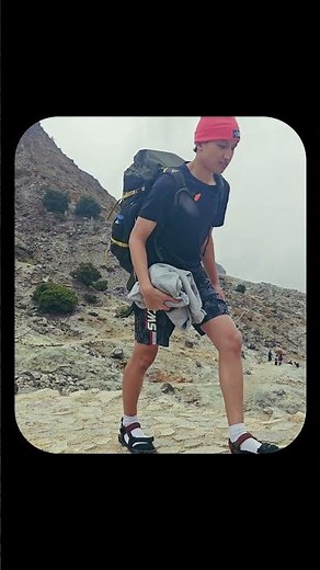 Hiking an active volcano | Mount Papandayan, West Java