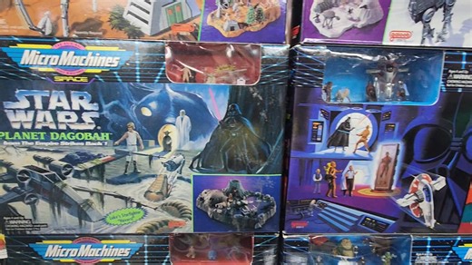 3.3K views · 18 reactions | Large Micro Machines Star Wars collection all FACTORY SEALED! #thetoystimeforgot #getyourtoysback #disney #starwars #starwarsempirestrikesback #starwarsreturnofthejedi #micromachines | The Toys Time Forgot | Facebook