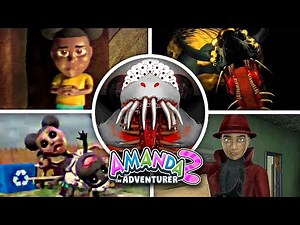 Amanda the Adventurer 2 - Full GAME Walkthrough & ALL Endings + Secret Tapes (Showcase)