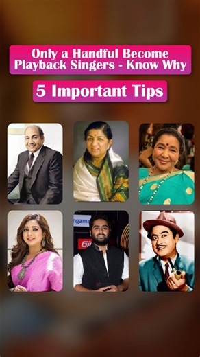 Madhav Agrawal | Why only a handful become playback singers!! These 5 tips every legend follows before recording a new song. Connect with Megha Agarwal... | Instagram