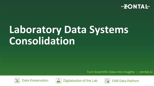 Laboratory Data Systems Consolidation | ZONTAL