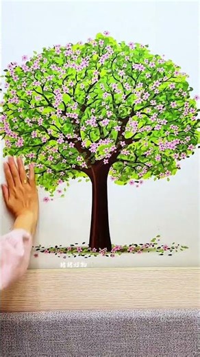 1“Simple Sticker… Stunning Nature Wall 😱”