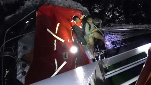China Coast Guard releases photos of cargo-ship rescue near Scarborough Shoal