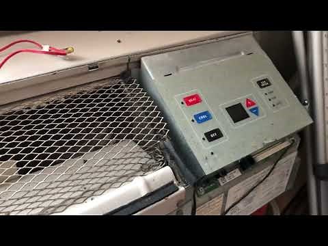 How to reset Amana ptac