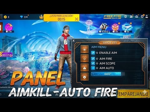 PANEL AIMKILL AUTO FIRE🔥PARA TODOS LOS DISPOSITIVOS (PANEL FLOURITE ANDROID)GRATIS NO KEY