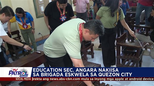 Kapakanan ng mga guro at pagpapabuti sa kanilang mga benepisyo ang umano'y bibigyang prayoridad ng bagong kalihim ng DepEd na si Sec. Sonny Angara. Basahin: https://news.abs-cbn.com/news/2024/7/20/angara-confident-teachers-will-see-salary-hike-during-marcos-jr-s-presidency-1547 | TV Patrol