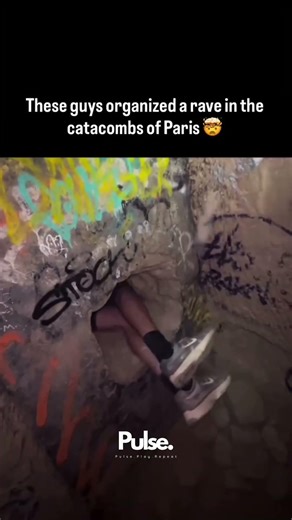 They Threw a Rave in the Paris Catacombs 💀🔊
