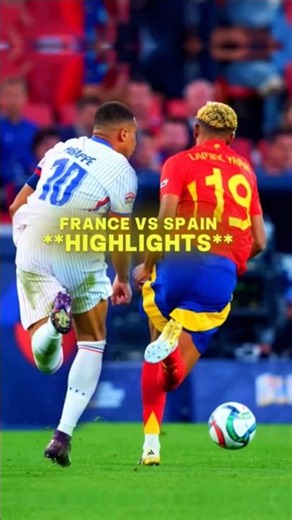 Spain vs France Semi-Final Highlights 🏆