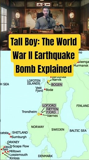 Tall Boy: The World War II Earthquake Bomb Explained