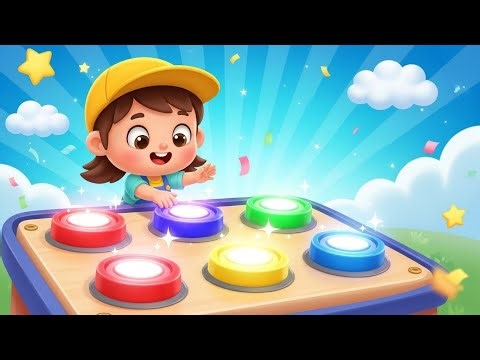 Magic Buttons Song | Fun Counting and Learning Song for Kids | Nursery Rhymes & Kids Songs