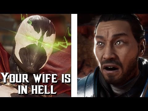 Mortal Kombat 11 - Spawn's Most SAVAGE Intro Dialogues!