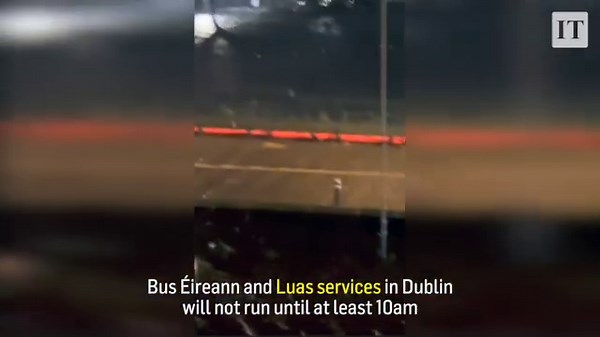 Storm Debi: 100,000 properties are now without power after Storm Debi battered Ireland overnight. Live updates here: https://www.irishtimes.com/ireland/2023/11/13/storm-debi-more-than-50000-without-power-as-status-red-wind-warnings-in-force/ | The Irish Times