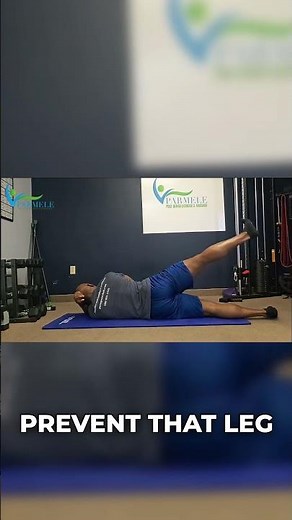 Pro Tip: Keep Your Leg Back in Side-Lying Lifts! #glutes #shorts