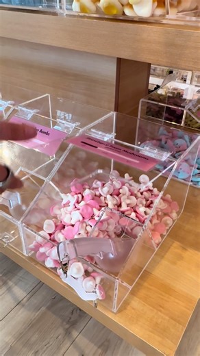 Keeping the candy bins full is a full-time job…but someone’s gotta do it 💕 #swedishcandy #viraltiktok #fypシ゚viral #asmr #candy