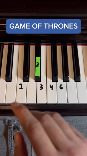 112K views · 1K reactions | Game of Thrones  #tutorial #lessonlearned #lesson #piano #pianocover #pianolessons #tips #pianolove | Keys Tutorials | Facebook