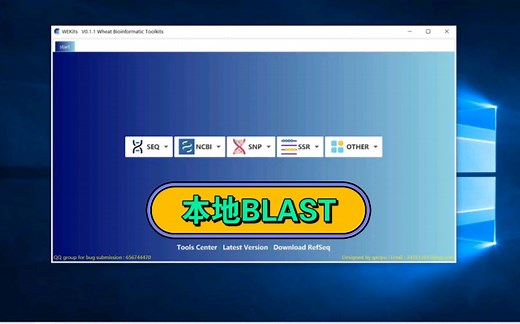 本地Blast教程，告别命令行，真的很好用！